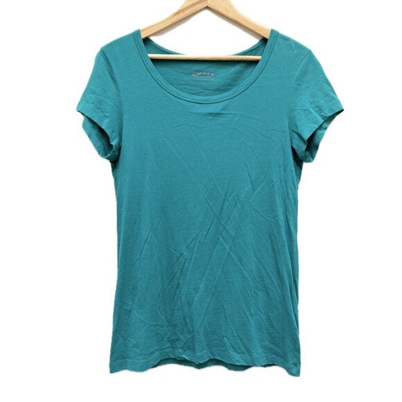 DKNY Donna Karen Fitted Basic Tee Shirt - Picture 1 of 7